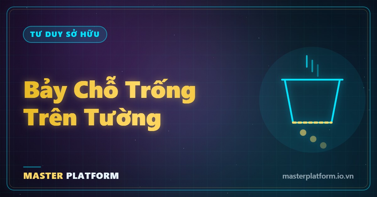 Bìa: Bảy chỗ trống trên tường mà chủ nhà không hay