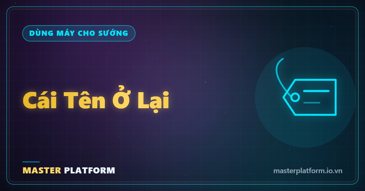 Bìa: Cái tên ở lại: cách biến người ghé qua thành người bạn gọi lại được