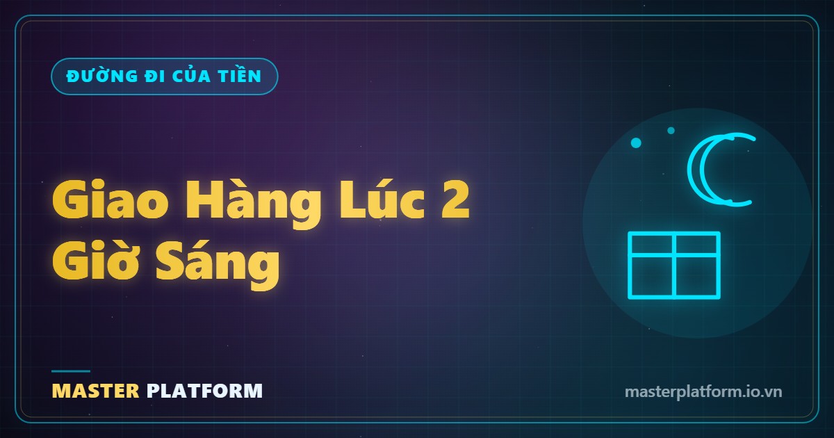 Bìa: Giao hàng lúc 2 giờ sáng: 4 việc phải xong trong 60 giây sau khi tiền vào