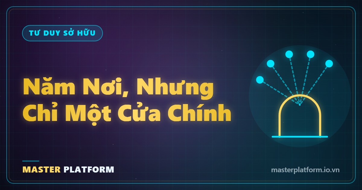 Bìa: Gom 5 nơi về một cửa — khách chỉ cần bấm một link