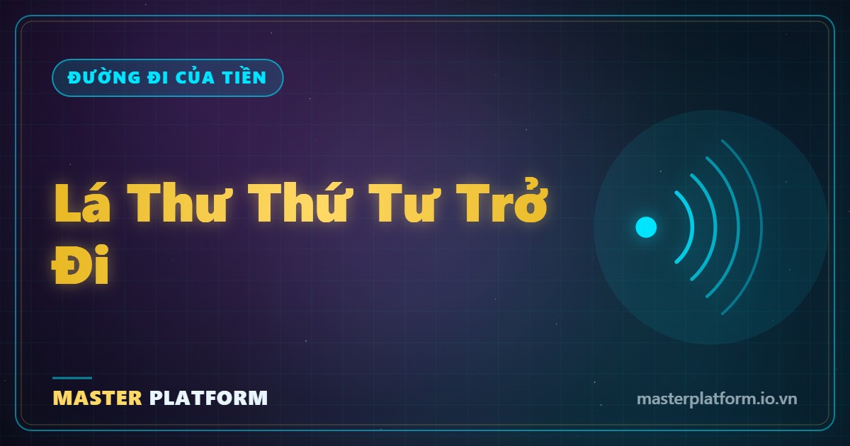 Bìa: Lá thư thứ tư trở đi: 5 lá nối người vừa nhận quà tới cái nút mua