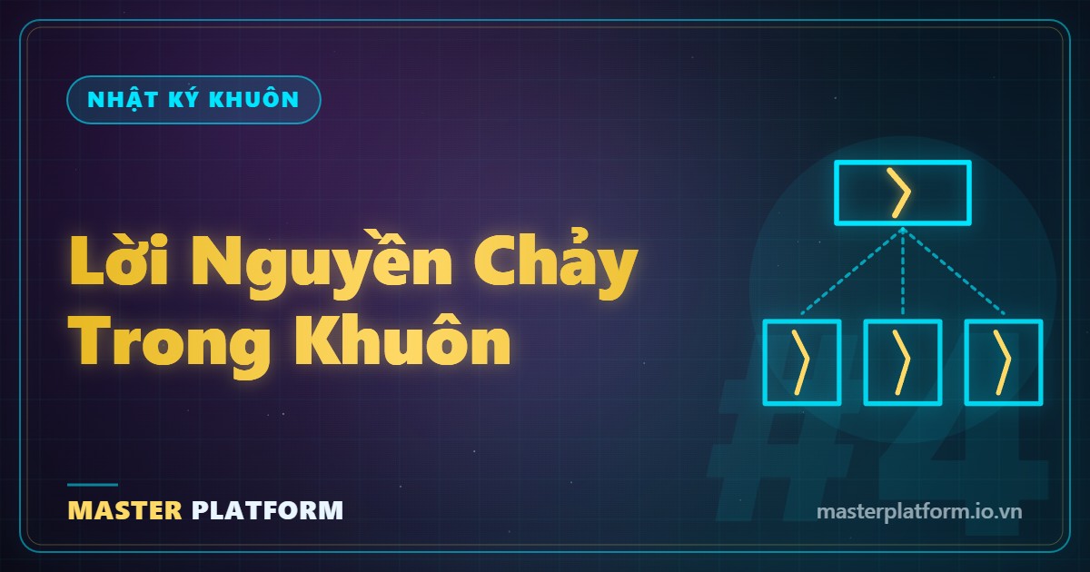 Bìa: Nhật ký khuôn #4: Lời nguyền chảy trong khuôn — và lời mời đổi khuôn
