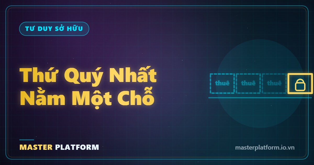 Bìa: Thứ quý nhất trong nhà bạn đang nằm đúng một chỗ