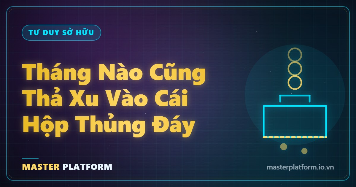 Bìa: Tháng nào cũng trả tiền công cụ mà không sở hữu lấy một thứ