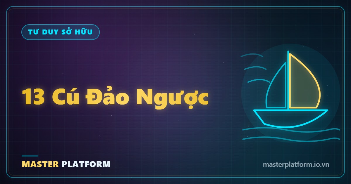 Bìa: Đừng chờ thời: 13 cú đảo ngược tư duy cho kỷ nguyên Việt Nam vươn mình